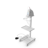 Dental Anesthesia System on Cart PNG & PSD Images
