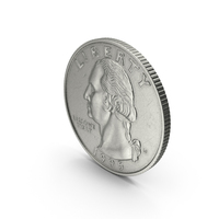 Quarter United States Coin PNG & PSD Images