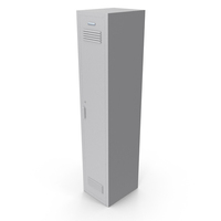 Locker White PNG & PSD Images