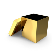 Gift Box Gold PNG & PSD Images
