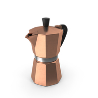 Coffee Maker Copper PNG & PSD Images