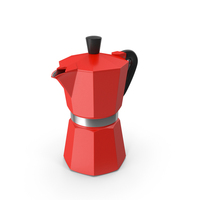 Coffee Maker Red PNG & PSD Images