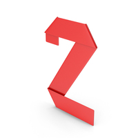 Red Ribbon Number PNG & PSD Images