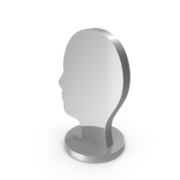 Silver Earphone Stand PNG & PSD Images