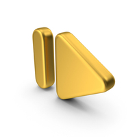 Gold Skip Step Next Symbol PNG & PSD Images