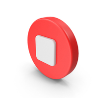 Icon Stop Button PNG & PSD Images