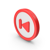 Icon Skip Track Back Button PNG & PSD Images