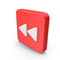 Icon Rewind Backward Button PNG & PSD Images