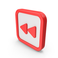 Icon Rewind Backward Button PNG & PSD Images
