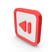 Icon Skip Step Back Button PNG & PSD Images