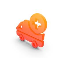 Ambulance Symbol Glow PNG & PSD Images
