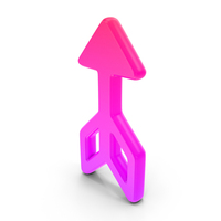 Arrow Symbol Glow PNG & PSD Images