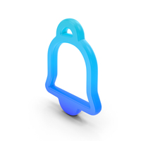Bell Notification Symbol Glow PNG & PSD Images
