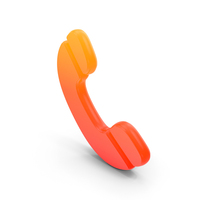 Call Symbol Glow PNG & PSD Images