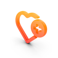 Cardiology Symbol Glow PNG & PSD Images