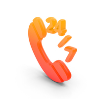 Customer Support Symbol Glow PNG & PSD Images