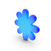 Asterisk Glowing Symbol PNG & PSD Images