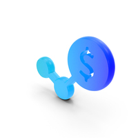 Data Money Analyse Glowing Symbol PNG & PSD Images