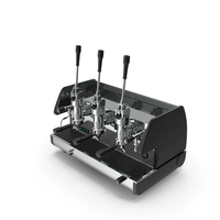 Commercial Pull Lever Espresso Machine 3 Groups PNG & PSD Images