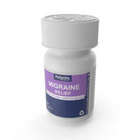 Migraine Relief Bottle Hylands Naturals PNG & PSD Images
