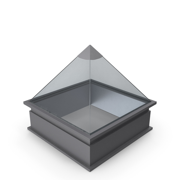 Square Pyramid Skylight for Roof PNG & PSD Images