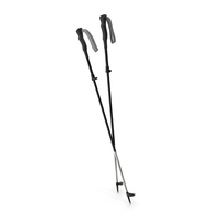 Adjustable Trekking Poles PNG & PSD Images