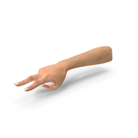 Tanned Skin Hand Female Victory Sign Pose PNG & PSD Images