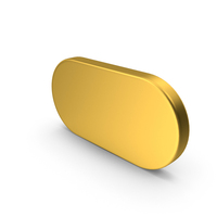 Gold Round Button Icon PNG & PSD Images