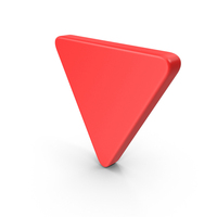 Triangle Button Icon PNG & PSD Images