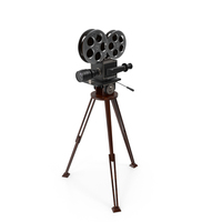 Antique Movie Camera PNG & PSD Images