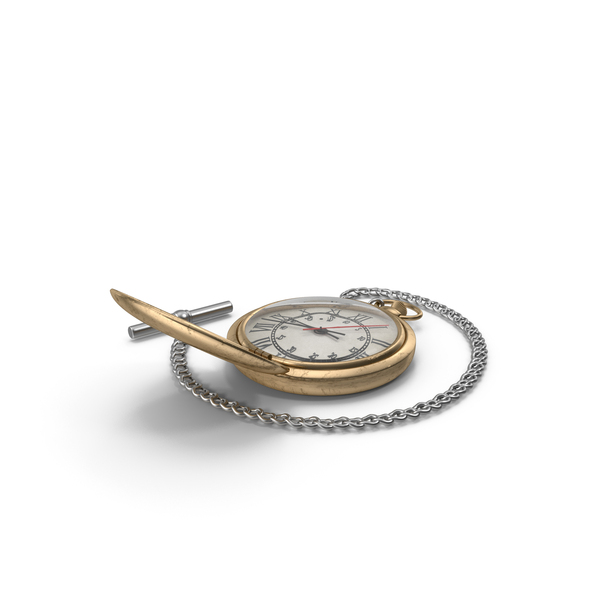 Antique Pocket Watch PNG & PSD Images