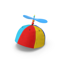 Child Multi Colored Propeller Hat Brimless PNG & PSD Images