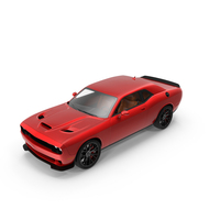 Dodge Challenger SRT Muscle Car PNG & PSD Images