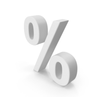 White Percent PNG & PSD Images