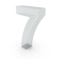 Glass Number 7 PNG & PSD Images