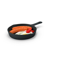 Stylized Fried Eggs PNG & PSD Images