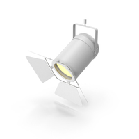 White Studio Spotlight PNG & PSD Images