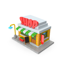 Cartoon Shop PNG & PSD Images