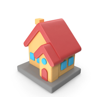 Cartoon House PNG & PSD Images