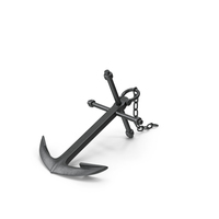 Anchor With Chain PNG & PSD Images