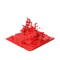 Red Splash PNG & PSD Images