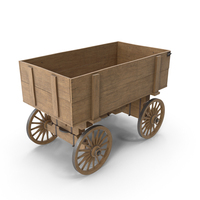 Wooden Wagon PNG & PSD Images