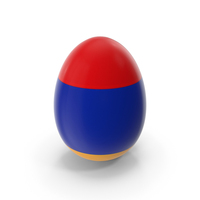 Armenia Country Flag On Egg PNG & PSD Images