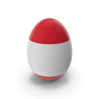 Austria Country Flag On Egg PNG & PSD Images