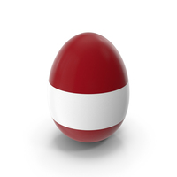 Latvia Country Flag On Egg PNG & PSD Images