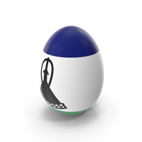 Lesotho Country Flag On Egg PNG & PSD Images