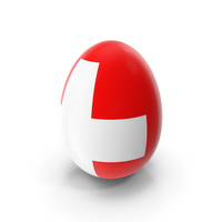 Switzerland Country Flag On Egg PNG & PSD Images