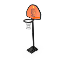 Adjustable Basketball Hoop with Stand PNG & PSD Images