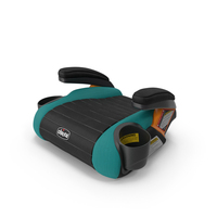 Backless Booster Car Seat Chicco Blue PNG & PSD Images