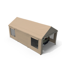 Pickup Under a Beige Tent PNG & PSD Images